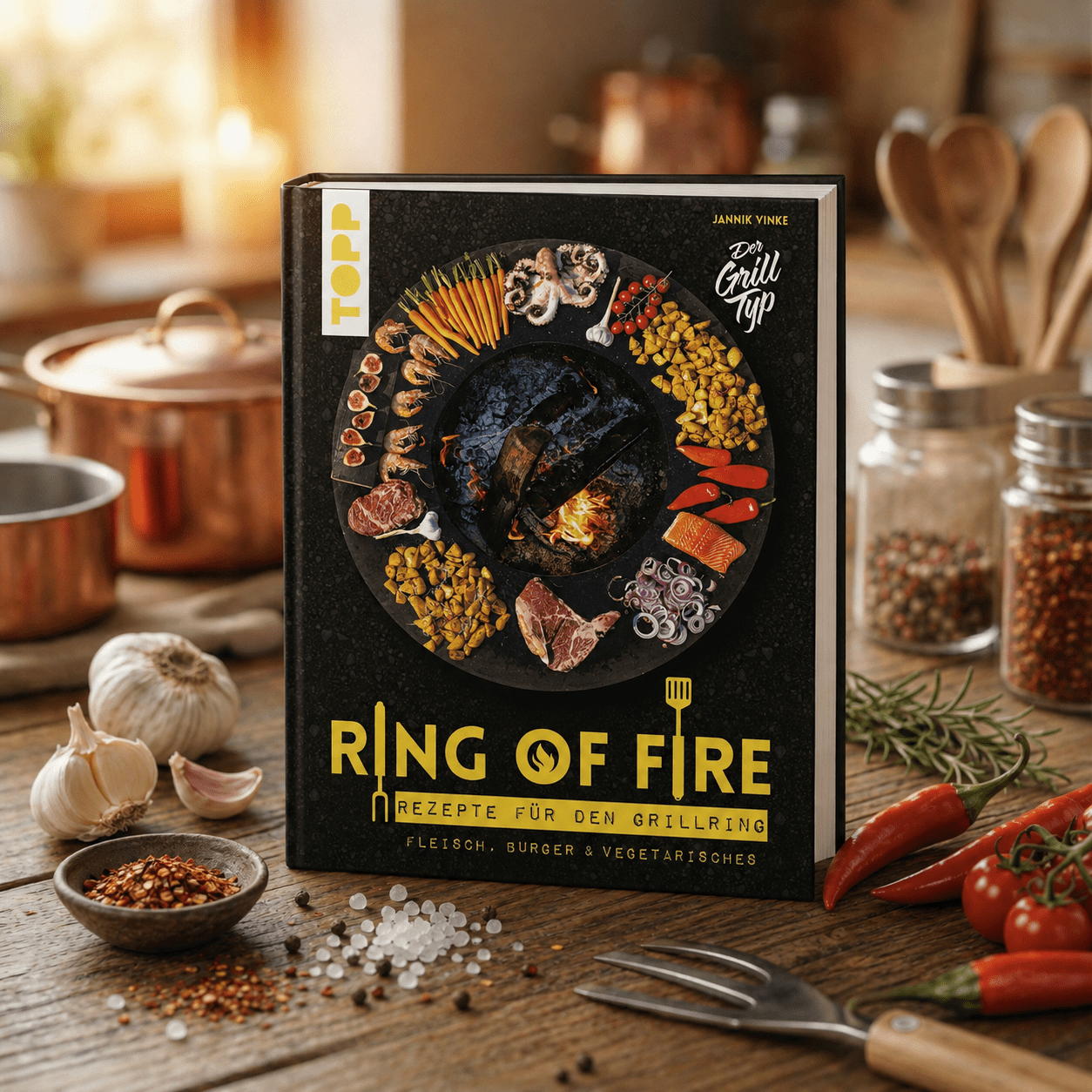 Ring Of Fire: Rezepte für den Grillring - DerGrilltyp Shop